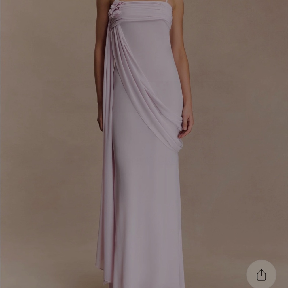 Meshki Soft Lavender Maxi Dress